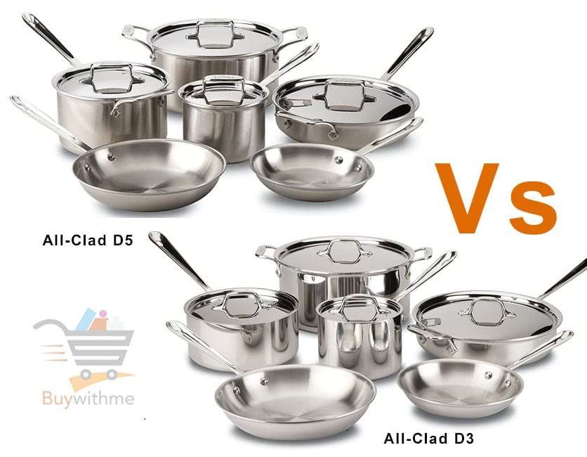 Read more about the article All Clad D3 vs D5 – Check why Clad D5 is better than D3!