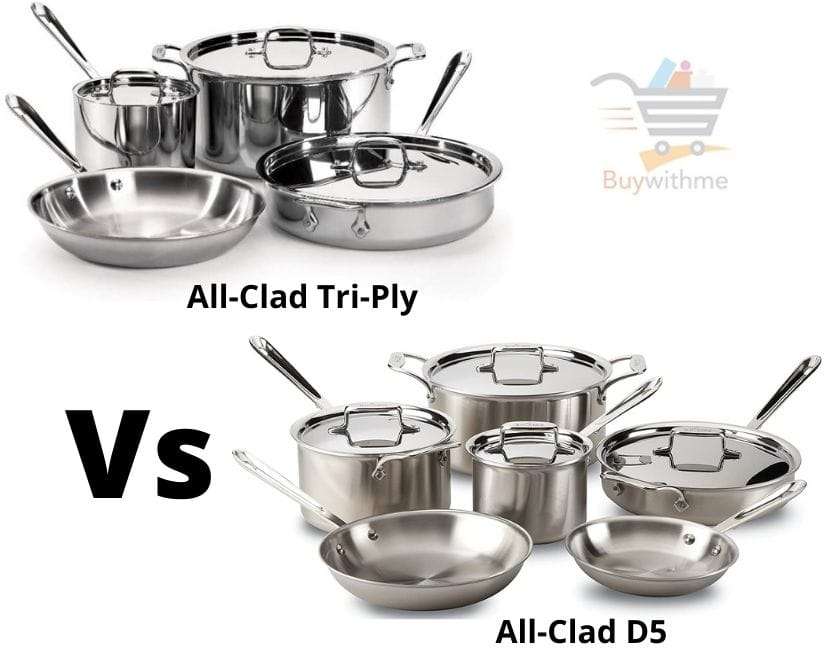 Read more about the article All-Clad Tri-Ply vs D5 – Check the Differences & Get the Best One