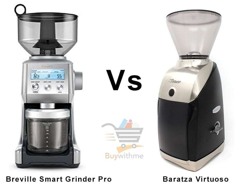 Read more about the article Breville Smart Grinder Pro vs Baratza Virtuoso – Grab the Best!